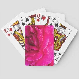 Baraja De Cartas flor Rosa