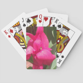 Baraja De Cartas Flor rosa