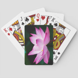 Baraja De Cartas Flor rosa Lotus