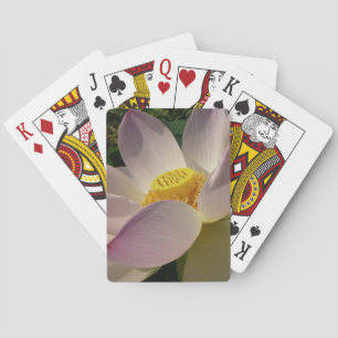 Baraja De Cartas Flor rosa Lotus III flor de verano