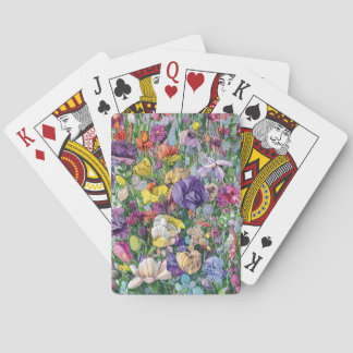 Baraja De Cartas floral