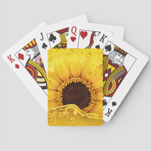 Baraja De Cartas Floral (Reverso)