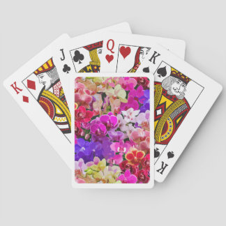 Baraja De Cartas floral