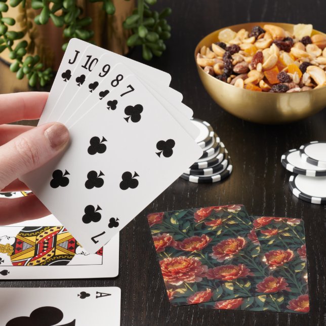 Baraja De Cartas Floral Classic Playing Cards (In Situ)