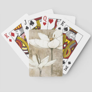 Baraja De Cartas Floral dibujado por el lápiz