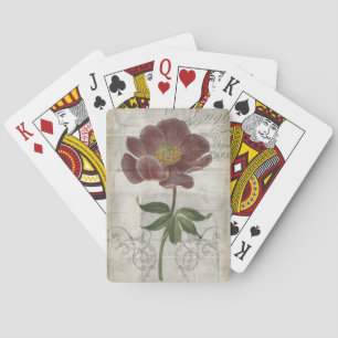 Baraja De Cartas Floral francesa I