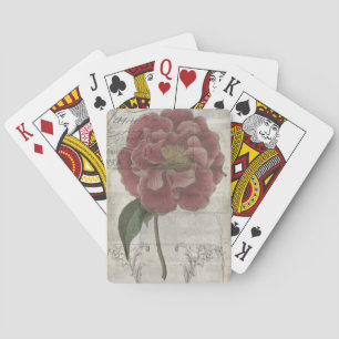 Baraja De Cartas Floral francesa III