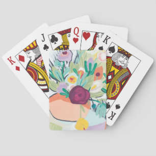 Baraja De Cartas Floral II