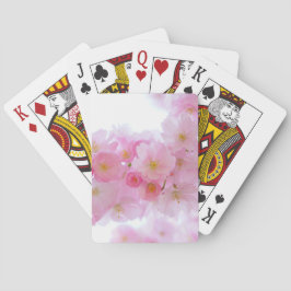 Baraja De Cartas Florecimiento del Árbol de cerezo japonés
