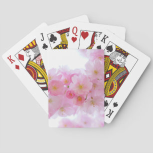Baraja De Cartas Florecimiento del Árbol de cerezo japonés
