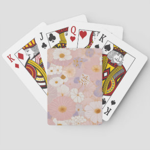 Baraja De Cartas Florecimiento Pastel Etéreo