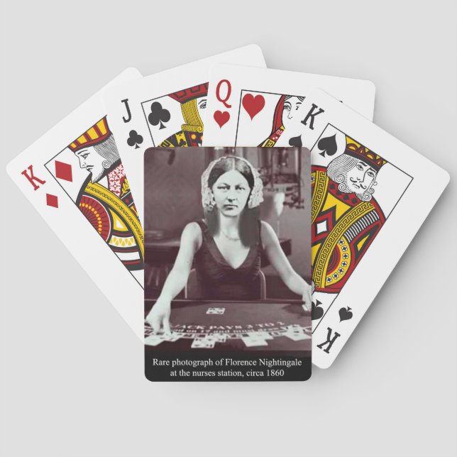 Baraja De Cartas Florence Nightingale (Reverso)