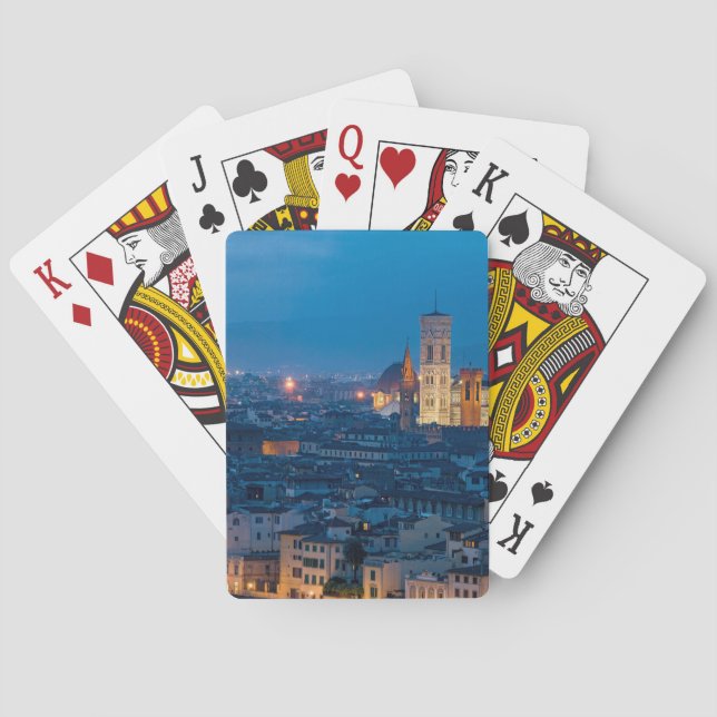 Baraja De Cartas Florencia Italia (Reverso)