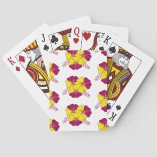 Baraja De Cartas flores