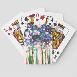 Baraja De Cartas Flores