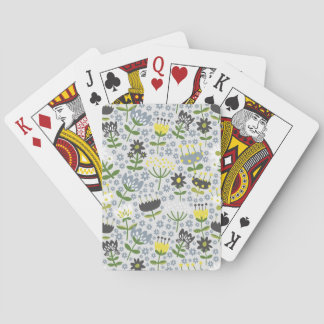 Baraja De Cartas flores