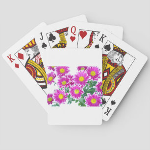 Baraja De Cartas Flores 