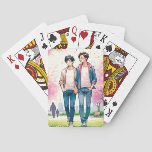 Baraja De Cartas Flores de amor