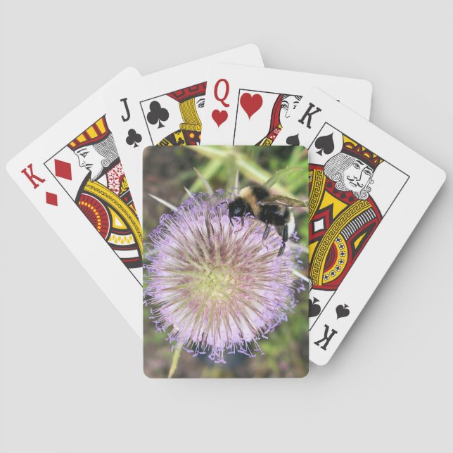BARAJA DE CARTAS FLORES DE BEE Y TEASEL (Reverso)
