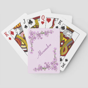 Baraja De Cartas Flores de cerezo rosa bonito