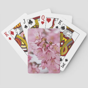 Baraja De Cartas Flores de cerezo Sakura Rosa Pálido