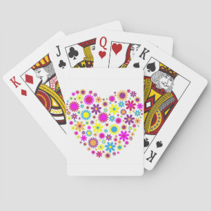 Baraja De Cartas Flores Dichosas