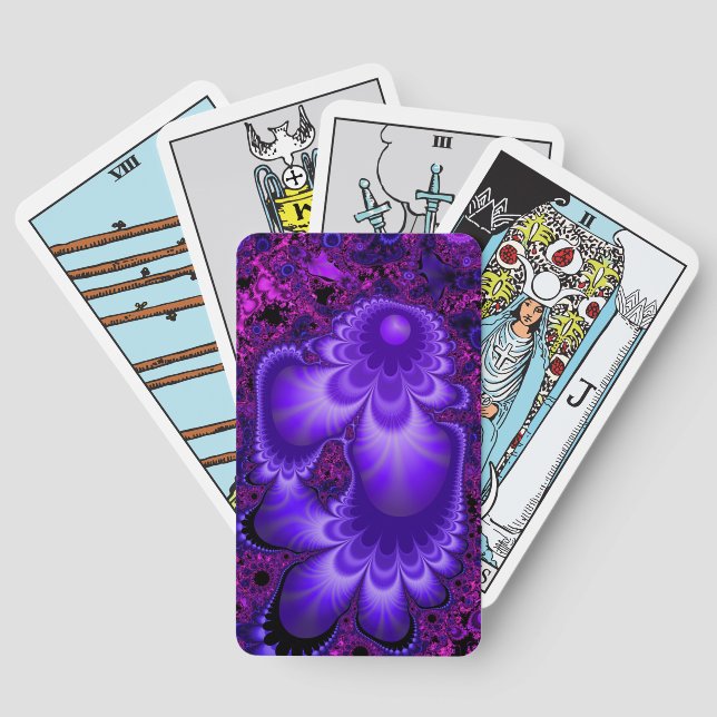 Baraja De Cartas Flores Fractal Tarot Cards (Reverso )