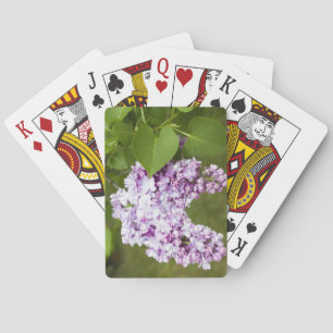 Baraja De Cartas Flores LoVe Lilac