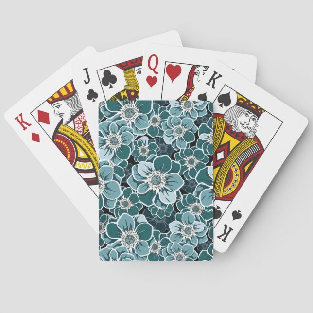 Baraja De Cartas Flores Mandala (Reverso)