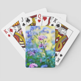 Baraja De Cartas Flores nomeolvides