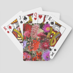 Baraja De Cartas Flores salvajes nativas australianas
