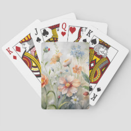 Baraja De Cartas Flores silvestres
