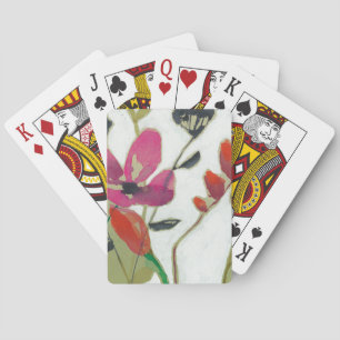 Baraja De Cartas Flores Vivid I