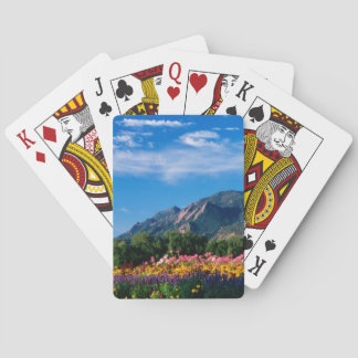 Baraja De Cartas Flores y flores, Colorado de Boulder