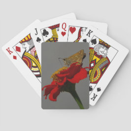 Baraja De Cartas Flores y polillas