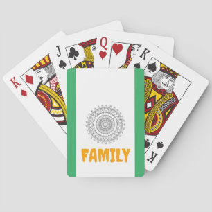 Baraja De Cartas Flores   Zazzle_Growshop.