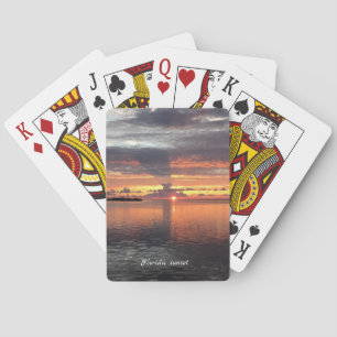 Baraja De Cartas Florida Sunset