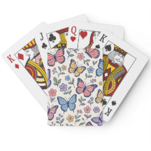 Flowers and Butterflies Pattern