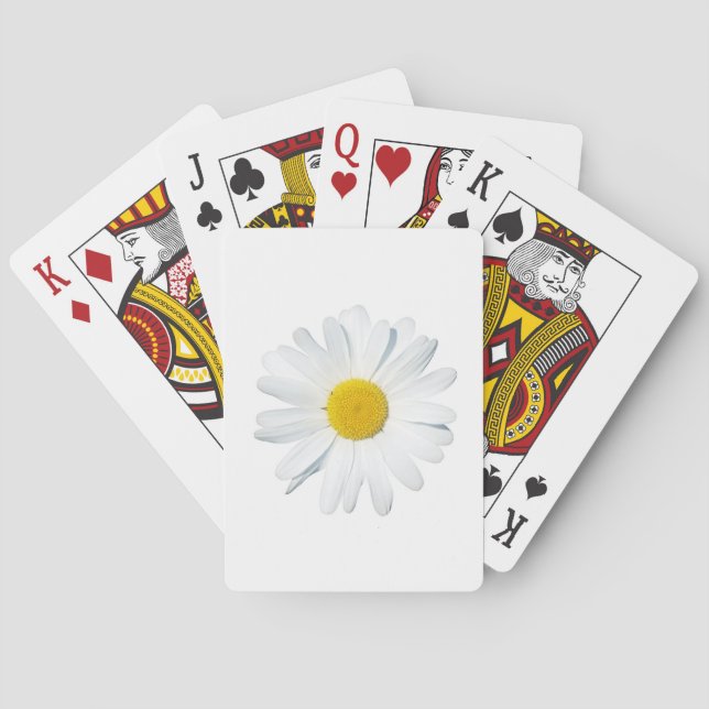 Baraja De Cartas Flowers | Single Daisy (Reverso)