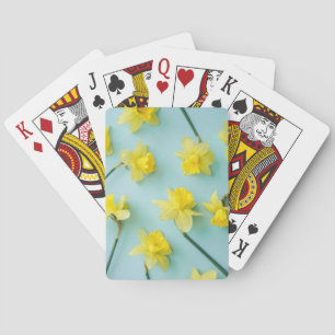 Baraja De Cartas Flowers   Yellow Daffodils