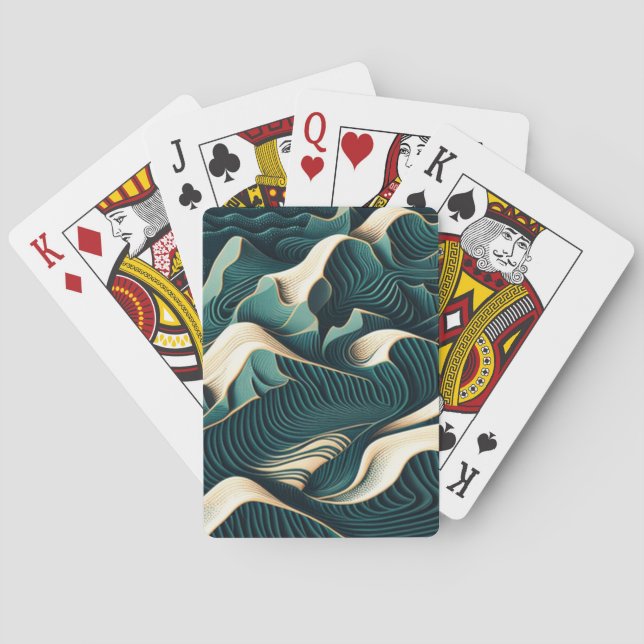 Baraja De Cartas Flowing Harmony (Reverso)