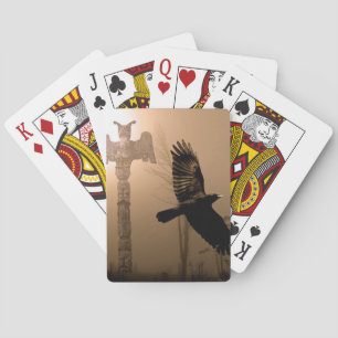 Baraja De Cartas Flying Crow & Totem Pole Haida Pack