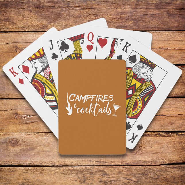 Baraja De Cartas Fogatas y Cócteles Camping Bebida (Subido por el creador)