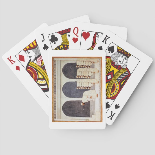 Baraja De Cartas Folio.38a un príncipe del portalámparas gigante en (Reverso)