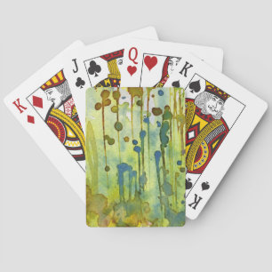 Baraja De Cartas fondo abstracto