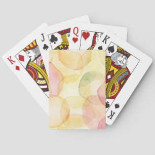 Baraja De Cartas Fondo abstracto diseñado con acuarela