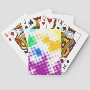 Baraja De Cartas Fondo aleatorio de color medio-tono
