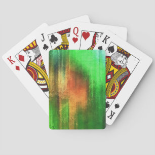 Baraja De Cartas fondo de acuarela abstracto de arte en papel