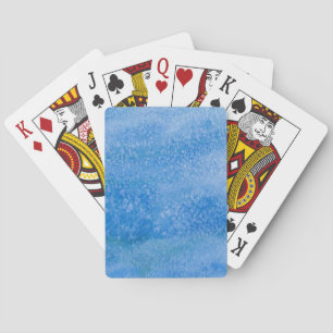 Baraja De Cartas Fondo de color azul