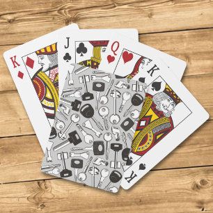 Baraja De Cartas Fondo de conjunto de claves
